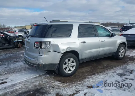 2015 GMC Acadia Sle-2 from USA, damaged, VIN 1GKKVPKD2FJ263357